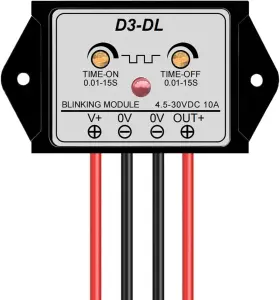4.5-30v Youlante 445007543533 Dc 10amp Flashing Module Normally Open Suitable For Various Warning Ligh