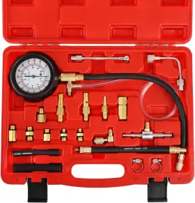 Ystool 764784965794 Fuel Pressure Tester Gauge Kit 140psi Automotive Engine Injector Pump