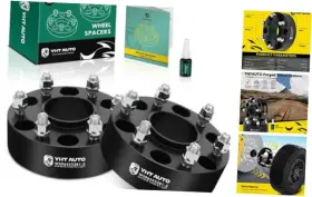 Yhtwsp0104-dd Ytautoparts 6x5.5 Hubcentric Wheel Spacers 2 Inch Fits Chevy Gmc Cadillac Models