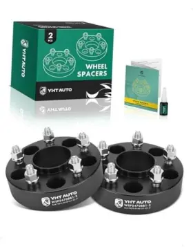 Yhtwsp0244-ddp Ytautoparts 5x4.75 Hub Centric Wheel Spacers 1.5 Inch Compatible Thickness 2 Pcs