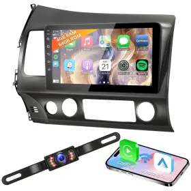 Yuanting 705794447696 4g 64g Android 13 Car Radio For Honda Civic 2006-2011 With Wireless Carplay A