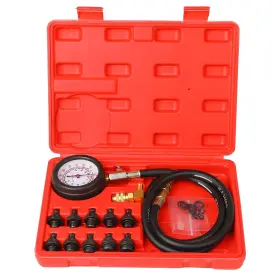 Zeajsru 709574992604 Oil Pressure Tester Tool Gauge Kit 0-140 Psi Test