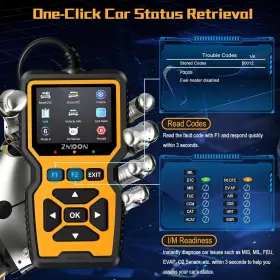 Obd2 Zmoon 313111134169 Professional Scanner Diagnostic Tool Enhanced Check Engine Code Reader Wi #3