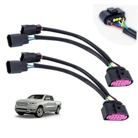 Zr-qh2ph-0918-01 Zonrayth 2pcs Upgraded Conversion Harnesses Quad Housing To Projector Headlight Fit