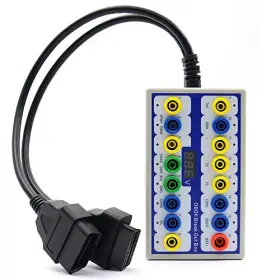 15914226384096 Zsooner Obd2 Breakout Box Obdii Diagnosis Scan Tool Auto Car Diagnostic Connector