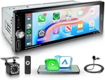 Rimoody Single Din Wireless Carplay Stereo, 6.9 Inch Hd Ips Touchscreen With. Fixed Price $68.82.