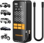 Modari Tire Inflator Portable Air Compressor - 4X Faster 160 Psi Pu. Fixed Price $34.42.