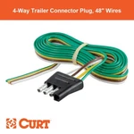4-WAY Flat Connector Plug With 48" Wires (trailer Side). Fixed Price $26.77.