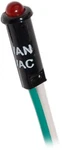 Blue Sea 8066-BSS Led Red 11/64IN 120VAC (1EA). Fixed Price $8.84.