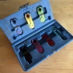 Ast Fuel And Oil Cooler Line Quick Disconnect Tool Set 7PC W/ Case 8107. Fixed Price $41.95.