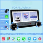 Stereo-wireless Carplay/android Auto, 10.1" Radio With Bt 4.1/2+64GB. Fixed Price $136.42.