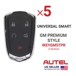 5X Autel Universal Smart For Premium Style Button IKEYGM5TPR. Fixed Price $119.75.