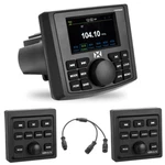 Nvx VMPS35 Atv/utv/marine Water-resistant 3" Video Stereo With Remotes. Fixed Price $226.99.