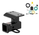 Curt Class 3 Trailer Hitch 2IN Receiver & Wiring Harness Kit For 2012-17 Tiguan. Fixed Price $230.99.
