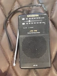 Sangean SR-35 Am/fm Handheld Pocket Analog Radio, Black, Works Great. Fixed Price $23.15.