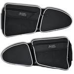 Aces Racing Black Rzr Front-door Bags. Fixed Price $49.99.