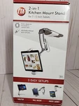 Cta Digital 2-IN-1 Kitchen Mount Stand For Tablets (pad-kms) Sealed Box. Fixed Price $14.00.