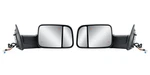 Pair Left+right Side Towing Mirror Power Blis Black Cover For 19-25 Ram 2500. Fixed Price $269.99.