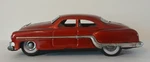 Vintage 1954 Pontiac Chieftain Friction Toy Car Delhi Minister Deluxe - Red. Fixed Price $89.99.