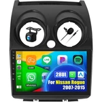 Sixwin Android Car Stereo For Nissan Rogue 2007-2015 With Round Hazard Wirele.... Fixed Price $190.85.