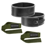 Victor Fitness Vqbbks Medium Belt + 24" Padded Green Straps. Fixed Price $45.98.