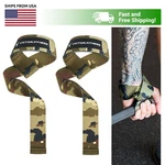 Victor Fitness Vfwsgc 24" Padded Weight Lifting Training Gym Straps Green Camo. Fixed Price $13.99.