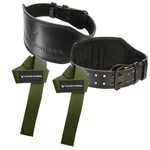 Victor Fitness Vtbbks Small Dual Prong Belt + 24" Green Straps. Fixed Price $40.98.