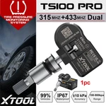 Xtool TS100 315MHZ & 433MHZ Dual Band Programmable Tire Pressure Sensor. Fixed Price $19.99.