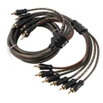 6FT Channel Dual Twisted Ofc Rca Cable CPP-MC6 Audiopipe. Fixed Price $18.99.