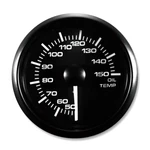 Mgs 52MM Electrical Oil Temperature Gauge White & Amber Led Black Bezel. Fixed Price $38.47.