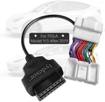 OBD2 Adapter For Tesla Model 3/Y, 26 Pin To 16 Diagnostic Cable.... Fixed Price $25.70.