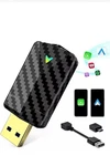Mini Wireless Carplay Adapter With Fast Stable Wifi Bluetooth For Ios & Android. Fixed Price $20.50.