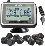Used Vesafe Tpms, Wireless Tire Pressure Monitoring System For Rv, Trailer. Fixed Price $89.00.