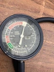 Vintage Rac Engine Vacuum-fuel Pump Tester Gauge. Fixed Price $7.49.