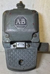 Heavy-duty Vintage Industrial Allen-bradley Locking AR4 Bulletin 800 Foot Switch. Fixed Price $49.95.