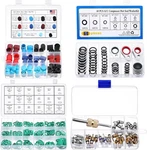Car A/c Valve Core, 270 Pcs O-ring Kit, 60 Compressor Gasket Seals, 188.... Fixed Price $64.97.