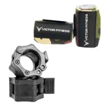 Victor Fitness Vfwwnc 18" Camo Wraps W/ No Thumb Loop & Barbell Clamps. Fixed Price $30.98.