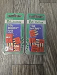2 Lumision Preimum Automotive Atl MICRO3 - 10A Fuses Pack Of 5. Fixed Price $10.00.