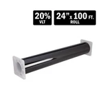 Tview T2BK2024 Ply 20% Vlt Car Window Tint - 24" X 100 Ft. Film Roll. Fixed Price $79.90.