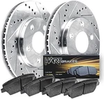 Hart Brakes Rear And Rotors Kit Pads. Fixed Price $110.00.