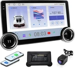 10.1" Wireless Carplay & Android Auto Stereo - 2GB Ram 64GB Rom, Black. Fixed Price $117.17.