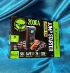 Schumacher Farm & Ranch Jump Starter Lithium Ion - 2000A 12V FR01545. Fixed Price $187.97.