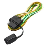 Trailer Wiring Harness Pin 49 Inch 16AWG Flat Connector Mecmo Vehicle Side. Fixed Price $20.00.