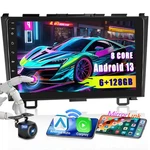 Hikity 6+128GB Android 13 Car Stereo For 2007-2011 Honda Crv Radio With Wirel.... Fixed Price $214.27.