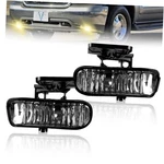 Fog Lights Fit For 2000 2001 2002 1999-2006 Gmc Sierra/suburban YUKON-HALOGEN2. Fixed Price $34.34.