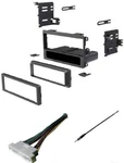 Asc Car Stereo Dash Kit, Wire Harness, And Antenna Adapter To Install Singl.... Fixed Price $52.94.