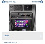 WJ7958: Tokani 7INCH Touchscreen Radio Stereo With Wireless Carplay Android. Fixed Price $40.50.