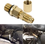 E-cowlboy 6.0L For Powerstroke Fuel Pressure Test Fitting Adapter Brass. Fixed Price $21.99.