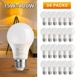 100W Equivalent Led Bulb 1500 Lm A19 5000K Daylight Nondimmable 12/24PACK. Fixed Price $31.95.