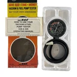 Rac Vintage Vacuum & Fuel Pump Tester Gauge Kit Auto Truck Marine Engines Usa. Fixed Price $19.99.